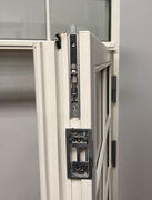 Dobbelt terrassedør med karm