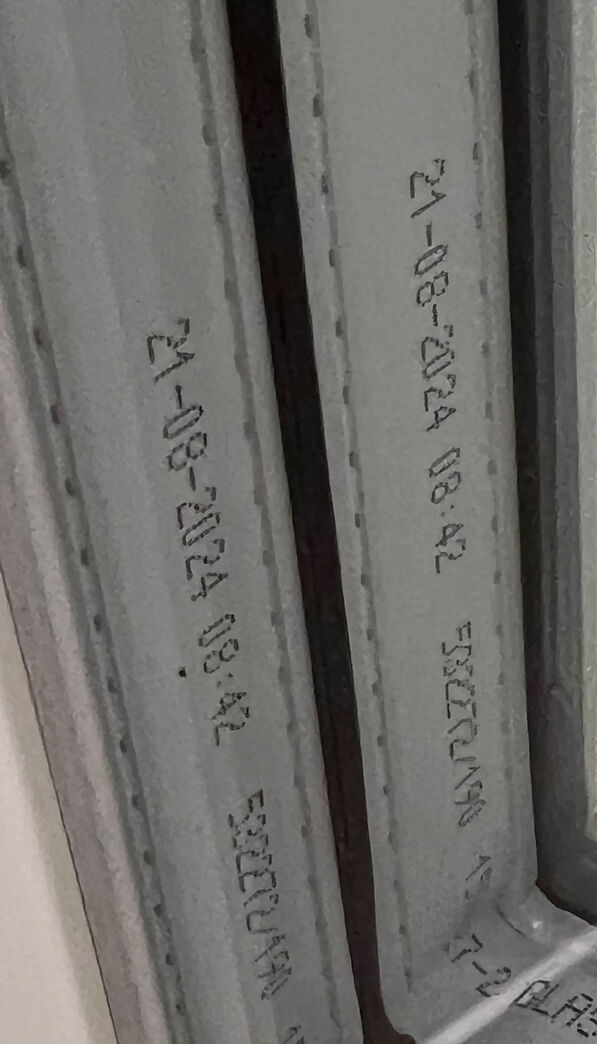 Dannebrogsvindue med 3-lagsglas