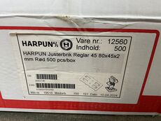 3 kasser med Harpun justerbrik 2-3 og 5 mm - ca 750 stk