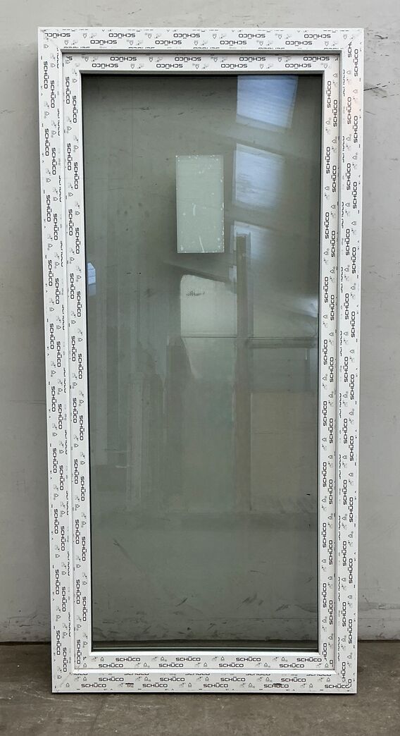 Terrassedør i plast med dreje-kip