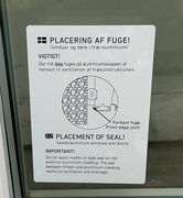 Terrassedør med karm