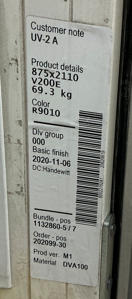 Energi fastkarmsvindue