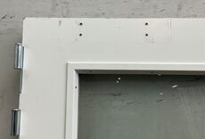 BD60 M16 dobbeltdør med glas u/karm