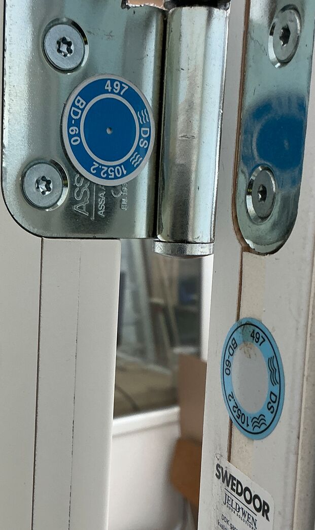 BD60 branddør M10 m/karm