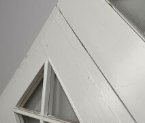 Høj fransk dør med karm