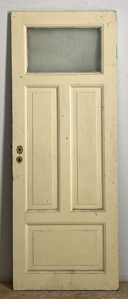 Fyldningsdør med glas