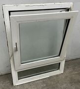 Plast dreje kip termovindue m/fastkarm bund