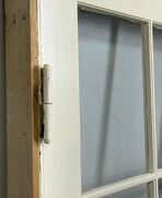 Fyldningsdør med glas og karm