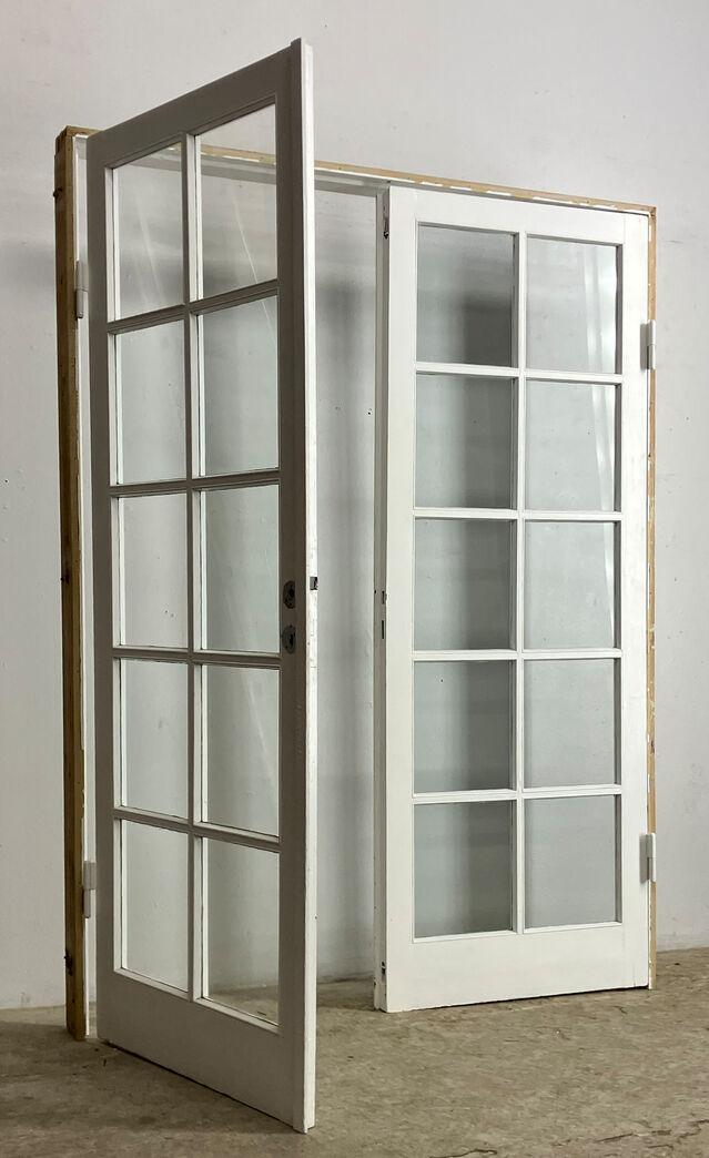 Fransk dør med karm