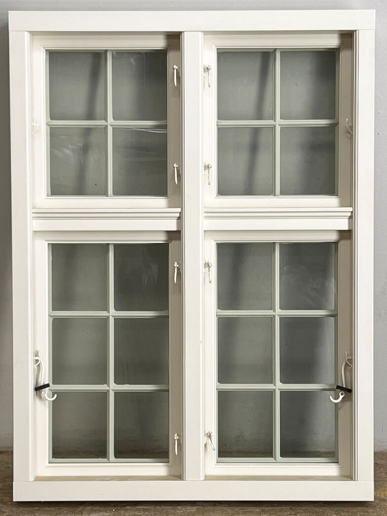 Bøjsø vindue med koblede rammer