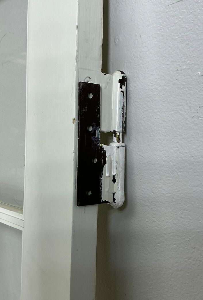 Fyldningsdør med glas