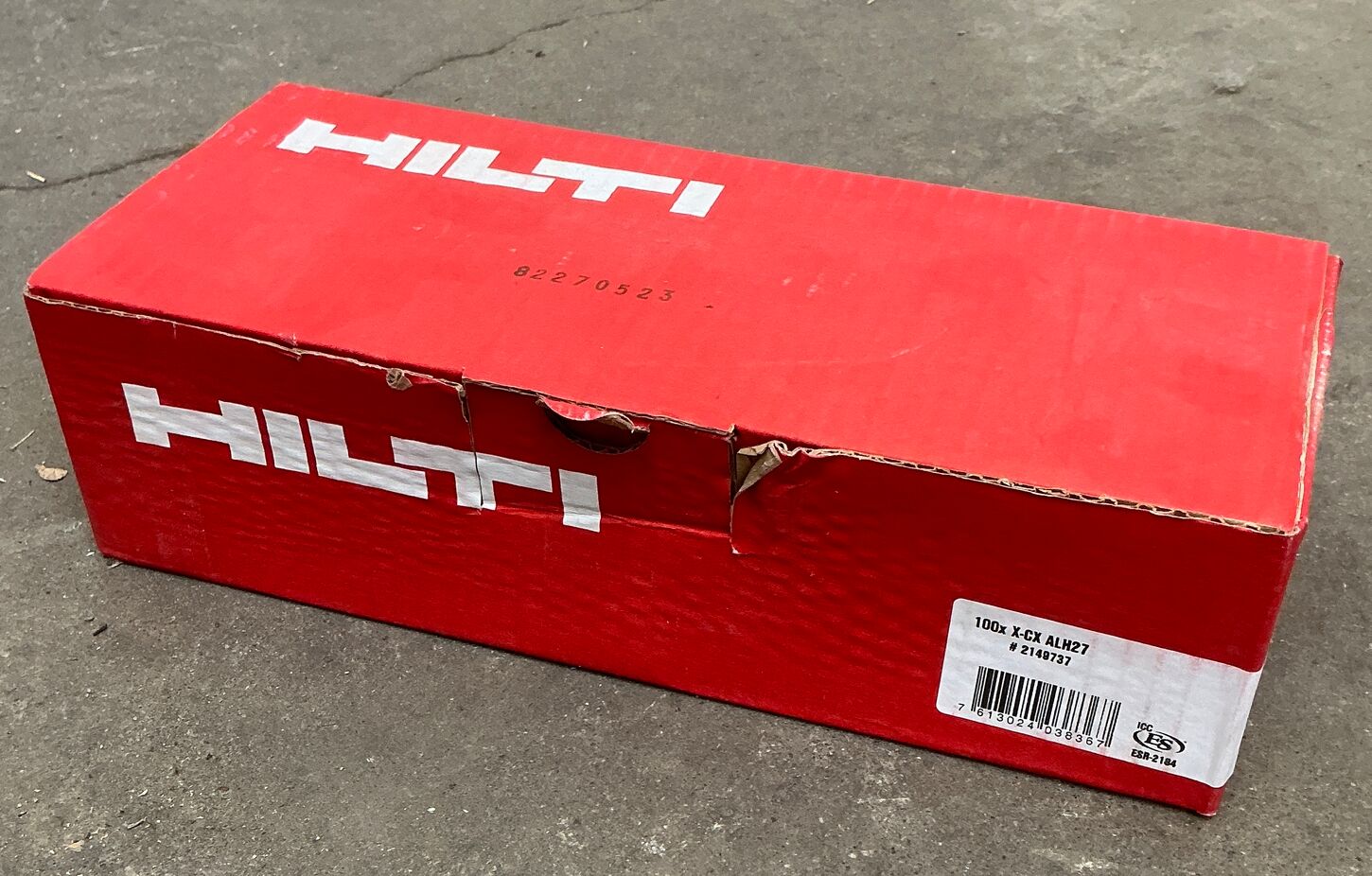 Hilti 100x X-CX ALH27 ophængsclip med søm