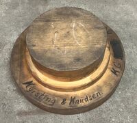 Støbeform fra Holbæk Jernstøberi