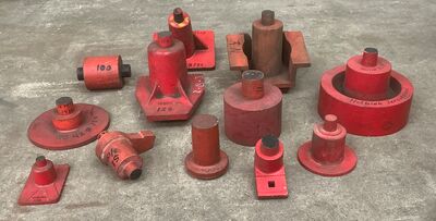 12 stk. støbeform fra Holbæk Jernstøberi