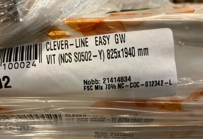 24 stk  Swedoor M9 -194 cm højde uden karm