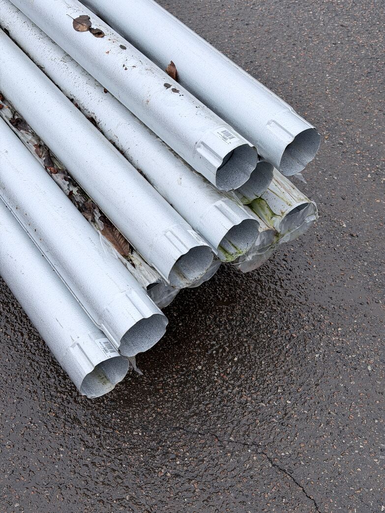 Nedløbsrør ø 90 mm længe 4000 mm