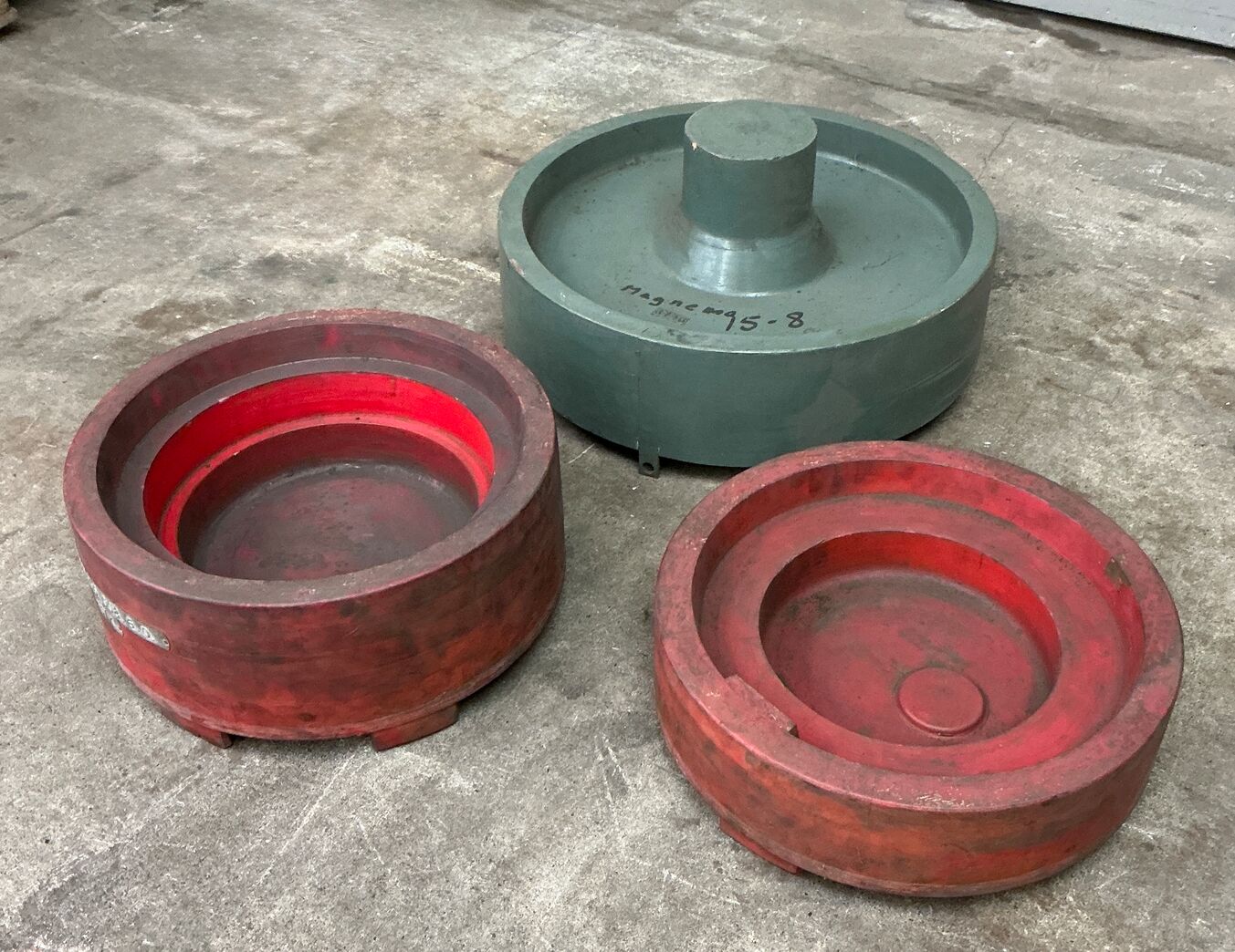 Sæt af 3 stk. støbeform fra Holbæk Jernstøberi