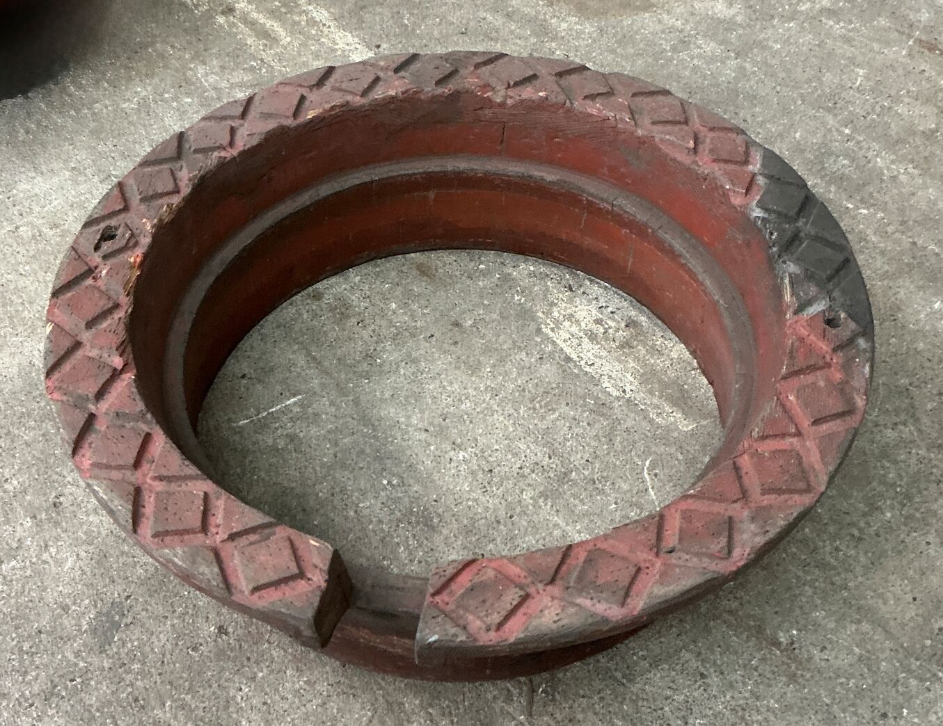 4 stk. støbeforme fra Holbæk Jernstøberi