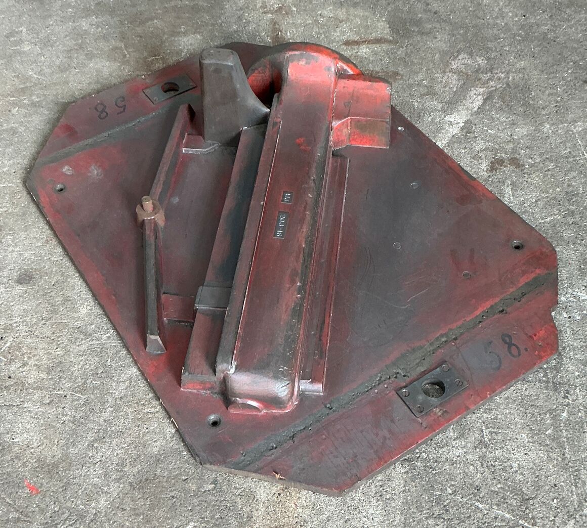 Støbeform fra Holbæk Jernstøberi