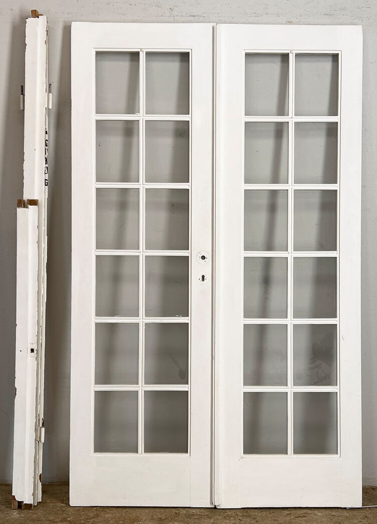 Fransk dør med karm