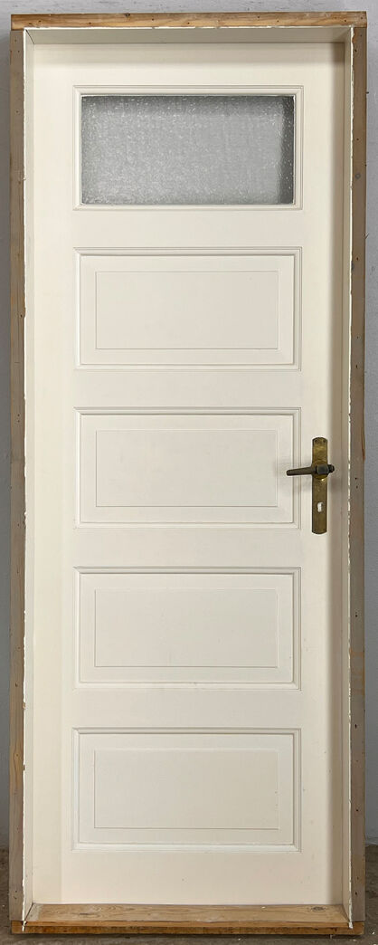 Fyldningsdør med glas