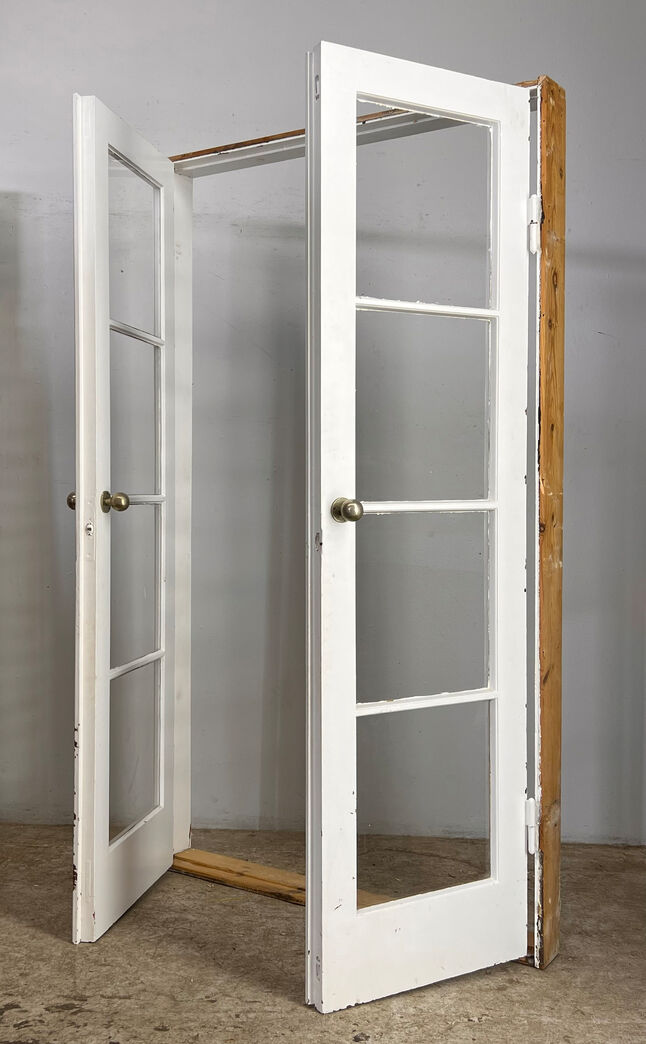 Fransk dør med karm