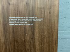 6 stk Fineret valnød plade