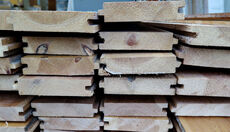 Brugte gulvbrædder i fyr, 18m2, 11,5cm