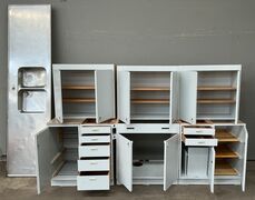 Malet komplet 60'er køkken