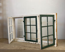 Sprossevindue med forsats