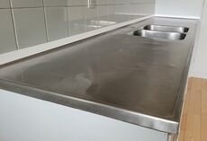 Malet komplet 60'er køkken