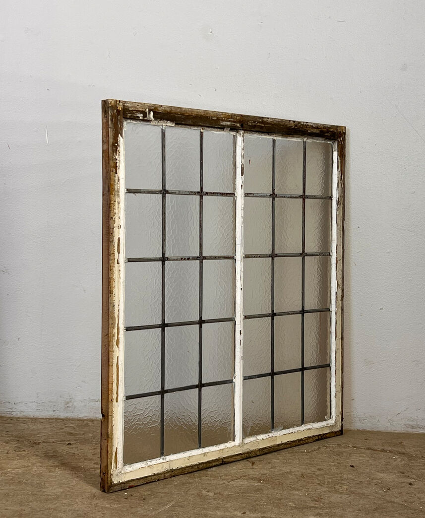 Blyindfattet skillerumsvindue