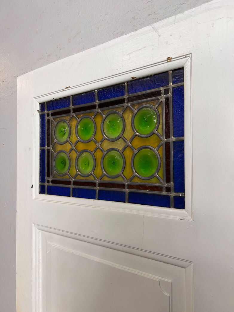Fyldningsdør med glas