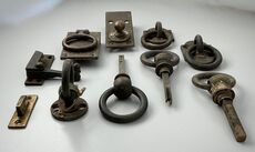 Assorterede messing beslag