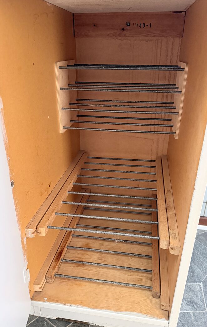 Komplet 60'er køkken, malet