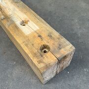 20x20 cm tømmer fra vindmølletransport 300 cm