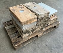 21 m2 Væg/gulv fliser farve mellemgrå 300x600 mm