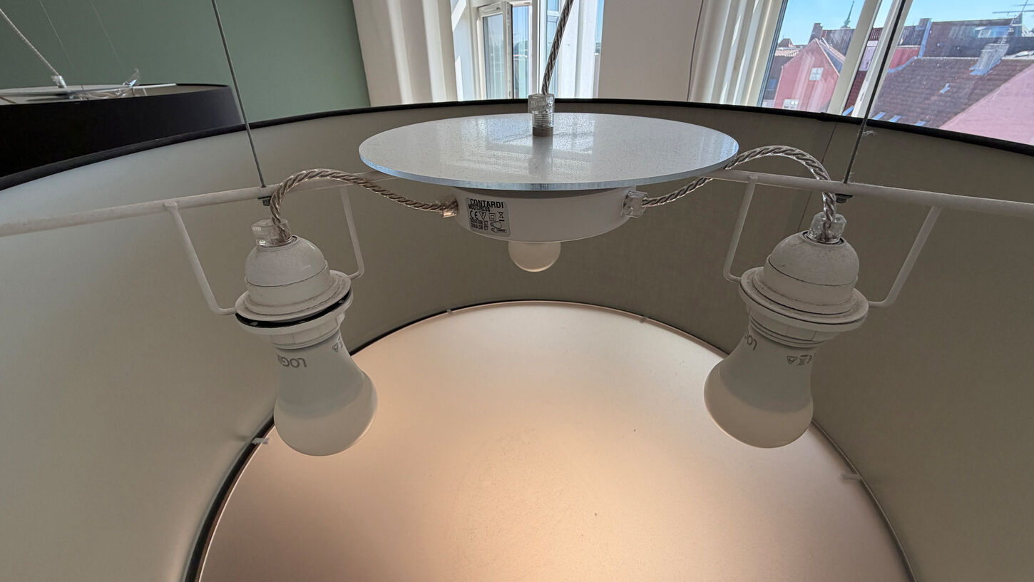 Italiensk designerlampe fra Contardi