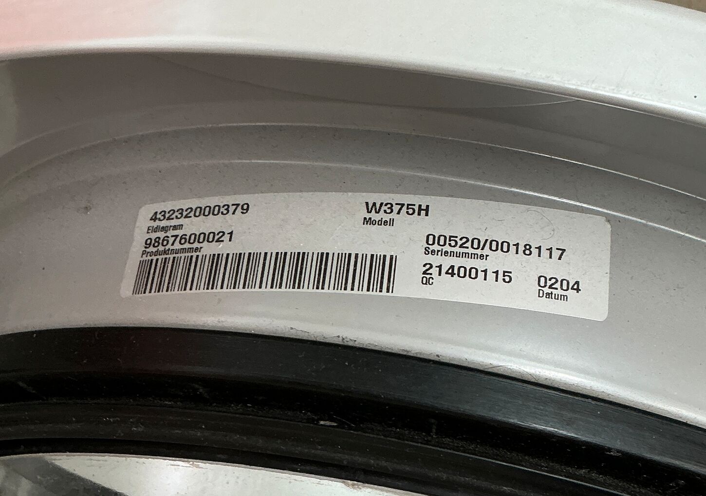 Brugt industri vaskemaskine Electrolux