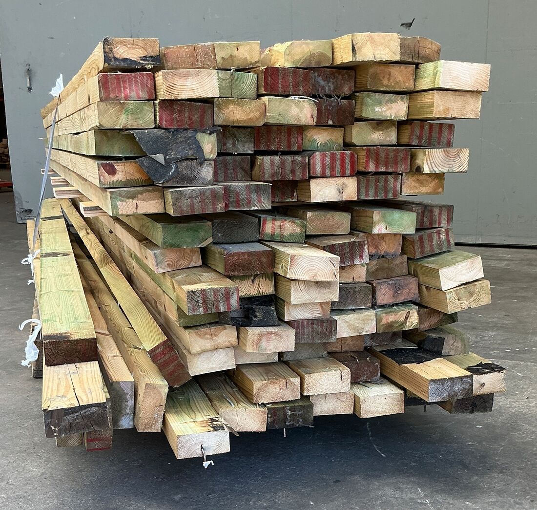 Imprægneret Reglar 45 x 95 mm - 104 stk