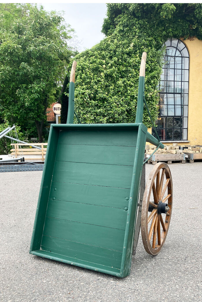 Gammel frugtvogn /markedsvogn