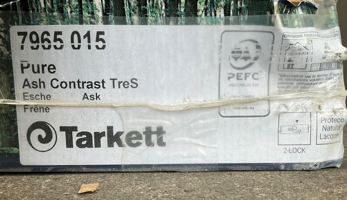3 pk./8 m2 Tarkett Pure Ash Contrast TreS