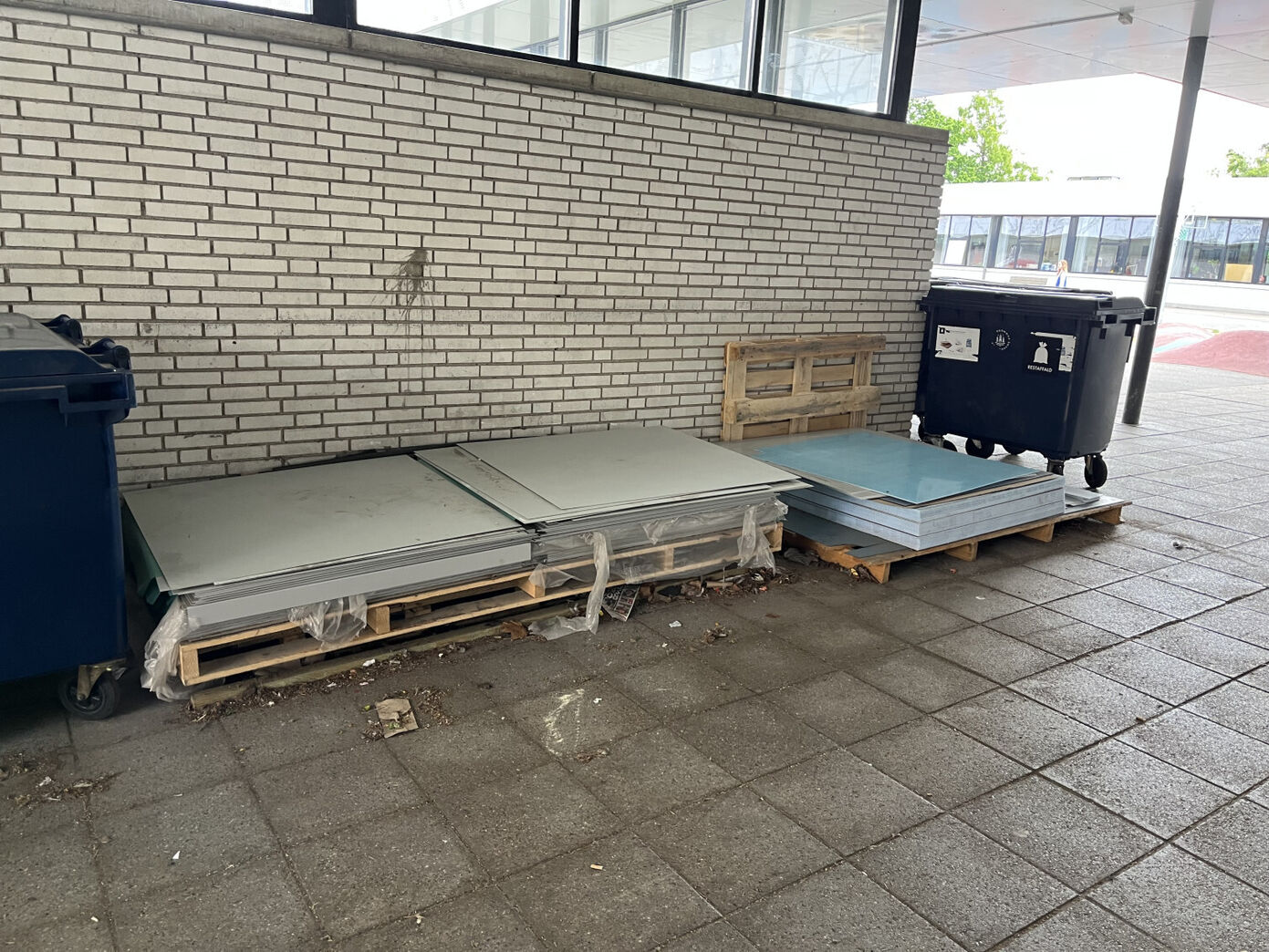 Aluminiumsplade med hulmønster 1200x1195 mm