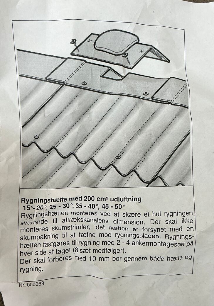 Brun Rygninshætte