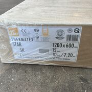 7,2 m2 AMF Thermatex Star SK akustikloftplader 1200 x 600 x 15 mm.