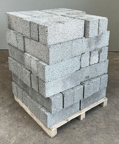 71 stk Lecablokke 15x19x49 cm