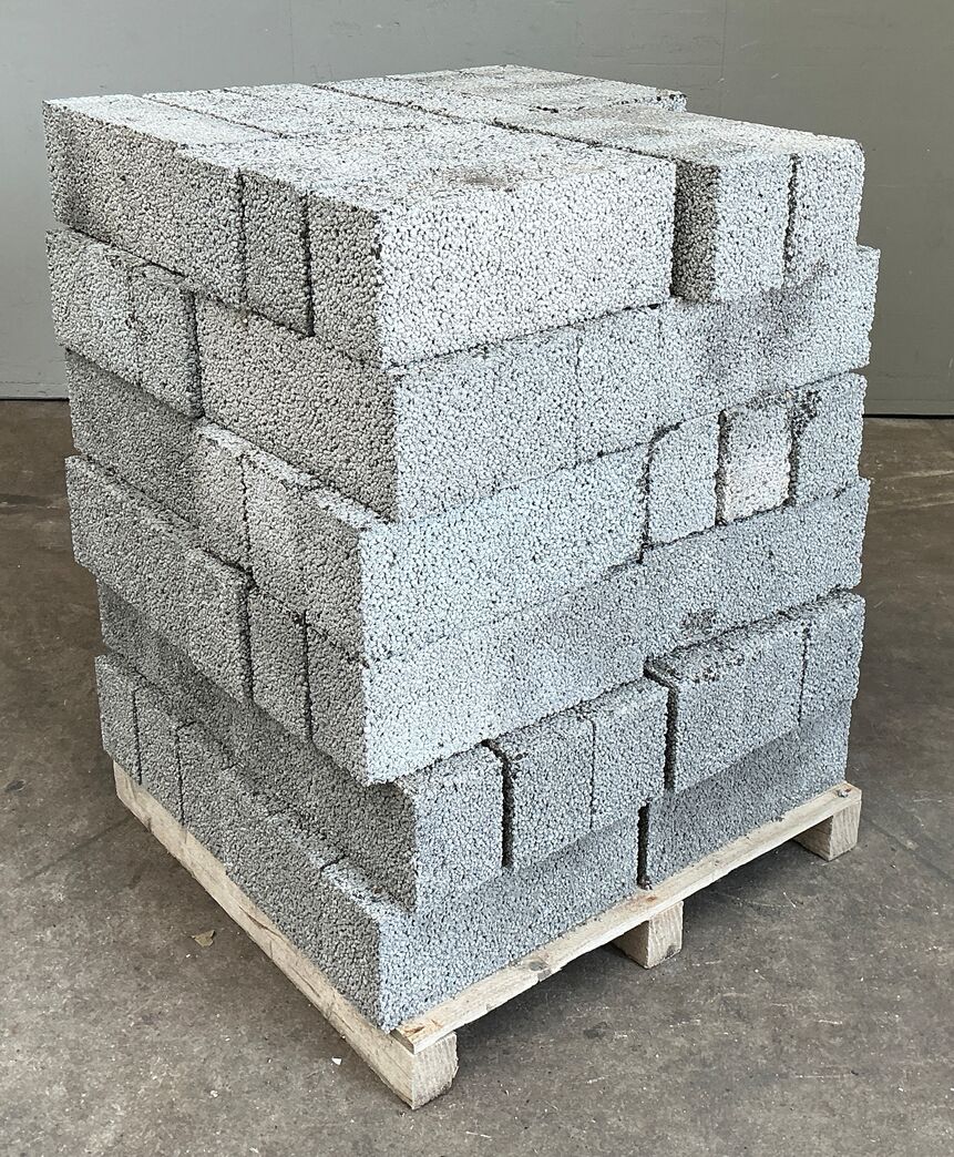 71 stk Lecablokke 15x19x49 cm