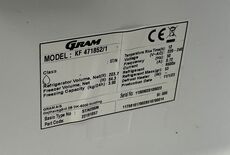 Fristående Gram køle/frysskab 203/84 liter