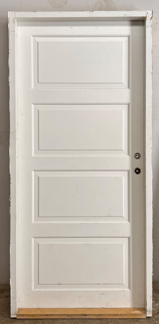 Fyldningsdør med karm