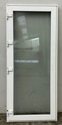 Terrassedør i plast vh. - 89 cm